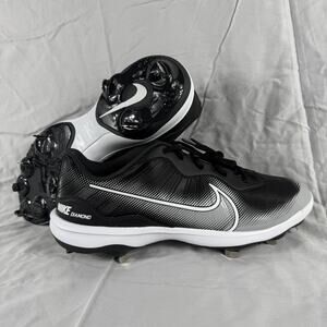 Nike Diamond Baseball Cleats Shoes Mens 14 Metal Spikes DJ6516-010